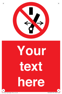 Custom prohibition Do not alter the state of the switch